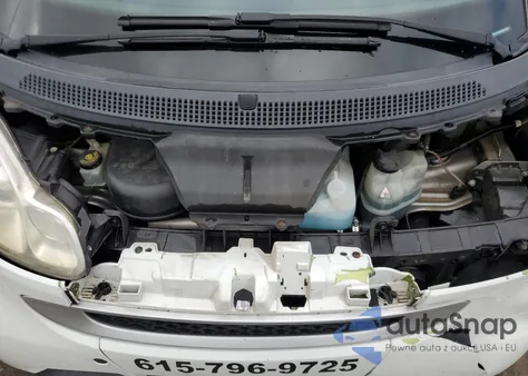 2011 Smart Fortwo Pure z USA, uszkodzony, nr VIN WMEEJ3BA0BK423700